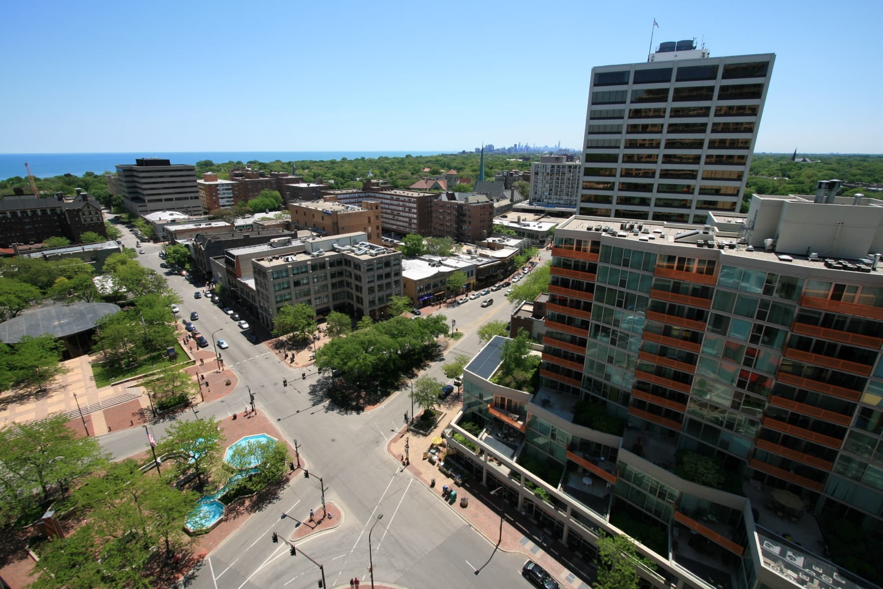 Evanston, Illinois — Where the city meets the shore.